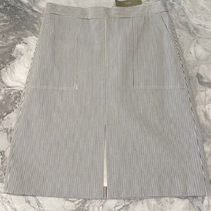 NWT J. Crew Seersucker skirt